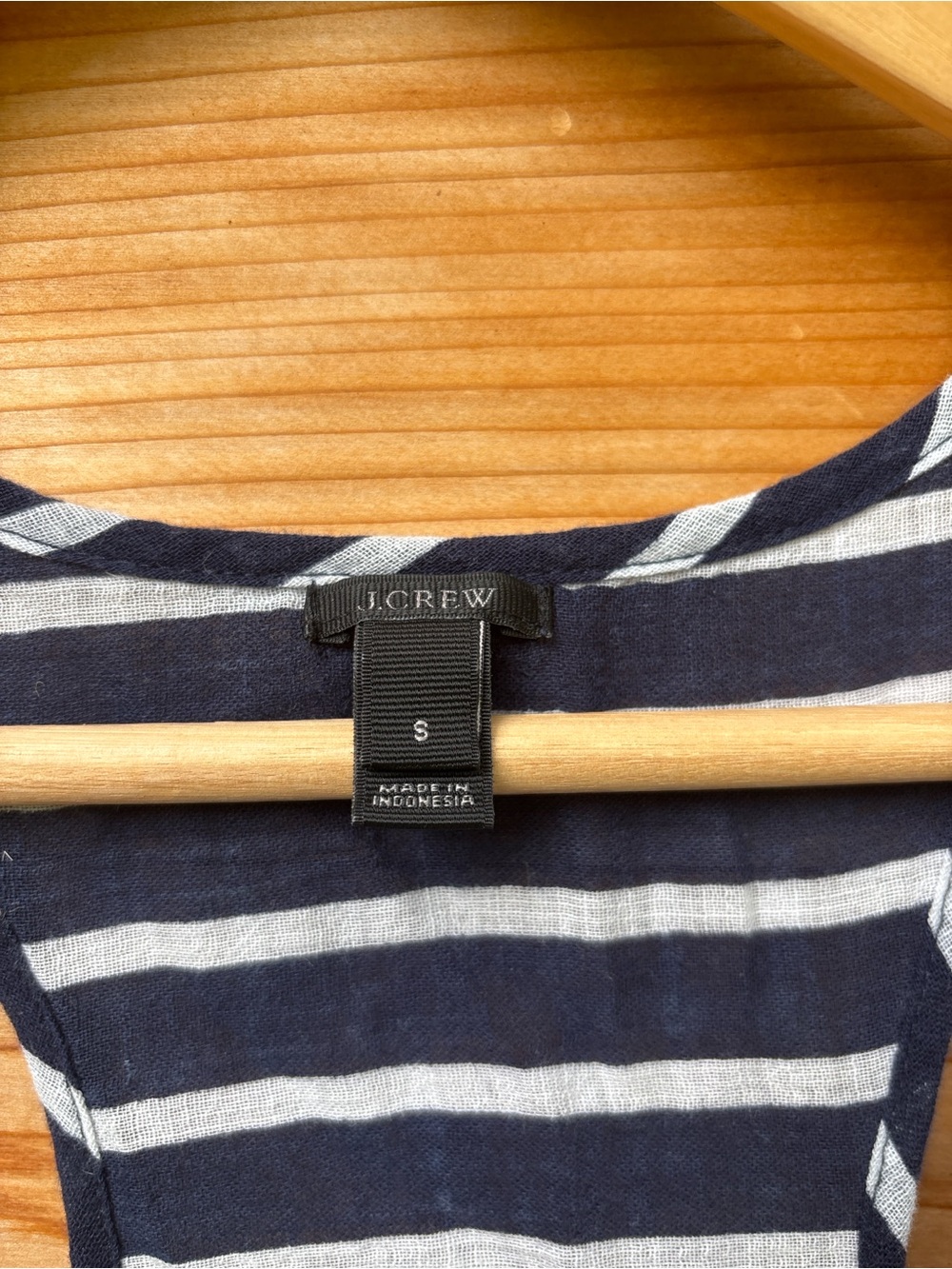 J.Crew 100% Cotton Nautical Stripe Racerback Tank Dress
Size Small - Picture 6 of 7